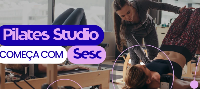Studio Pilates 3X (segunda, quarta e sexta | 15h | A partir de 15 anos)
