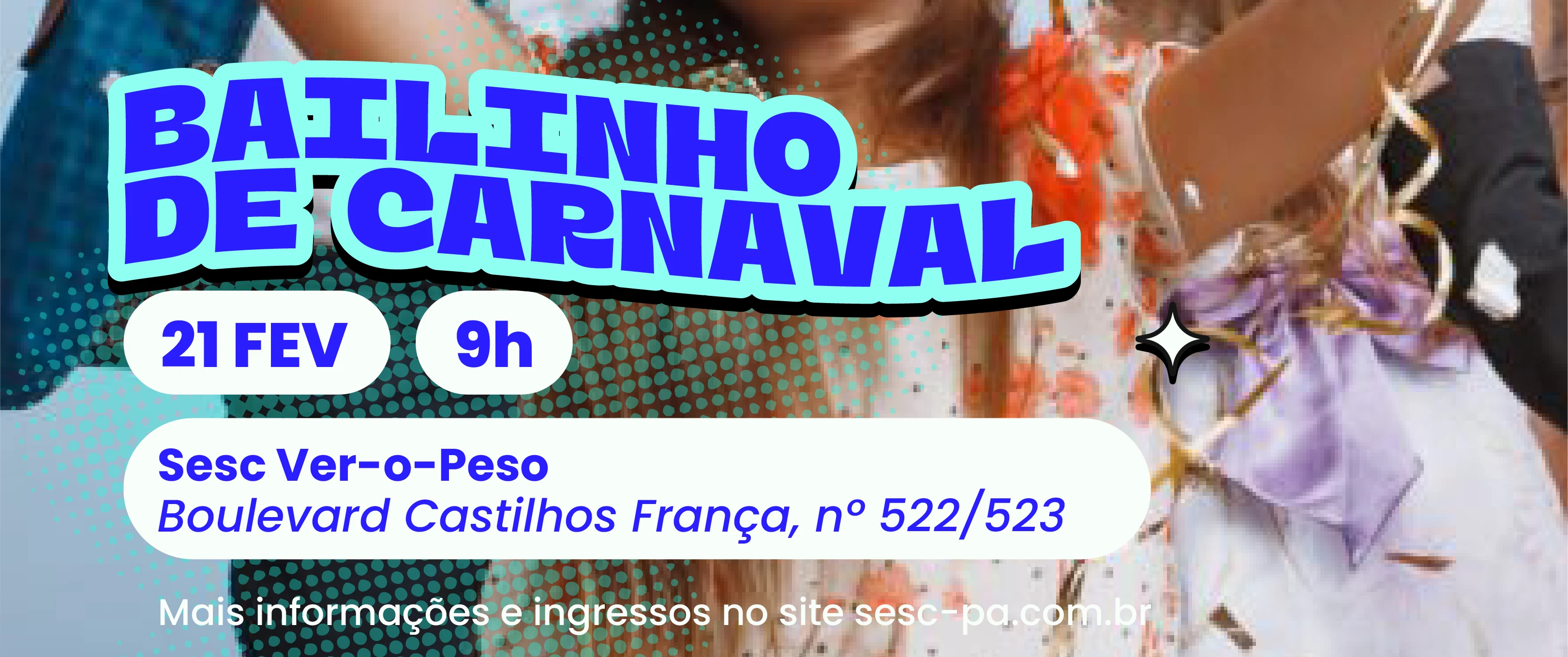 Bailinho de Carnaval Sesc Casa de Artes Cênicas