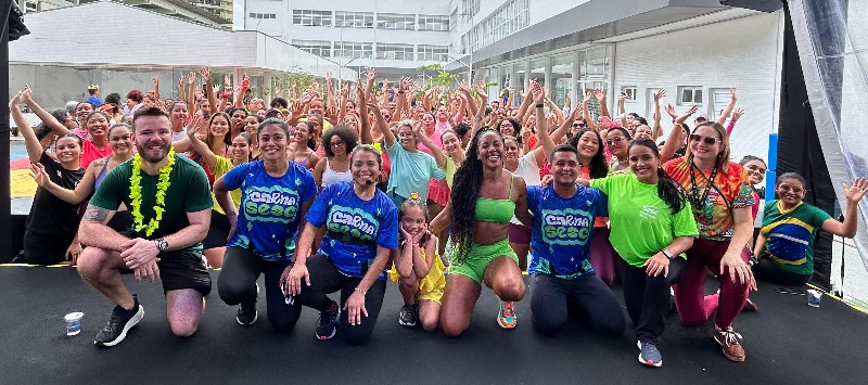 3º Treinão das Primas reúne participantes na parceria entre Sesc no Pará e Amanda Campelo 