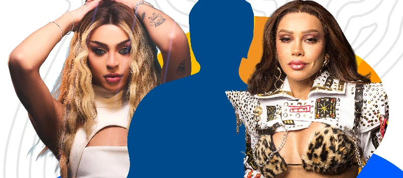 Semana S: Concurso cultural leva fãs ao camarim de Viviane Batidão e Pabllo Vittar