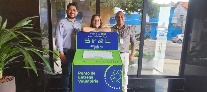 Coletores para resíduos eletroeletrônicos começam a ser instalados no Regional