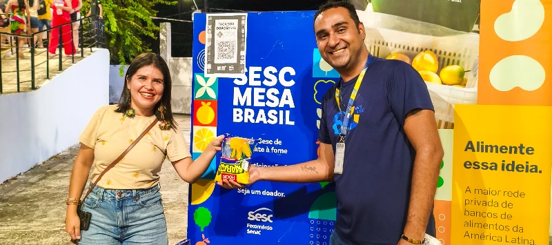 Sesc Mesa Brasil amplia arrecadação em Santarém no Sairé
